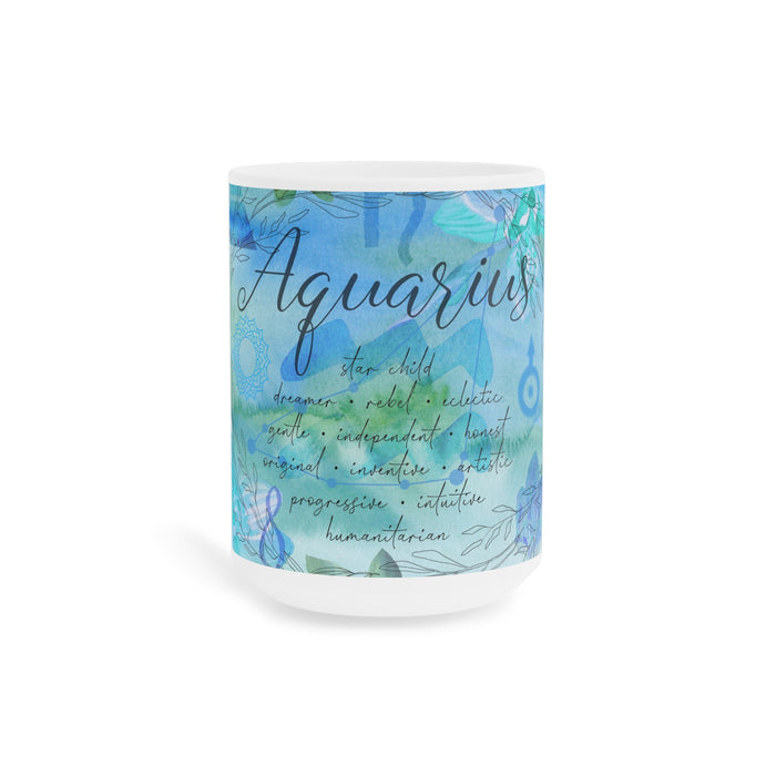 Aquarius Ceramic Mugs (11oz\15oz\20oz)