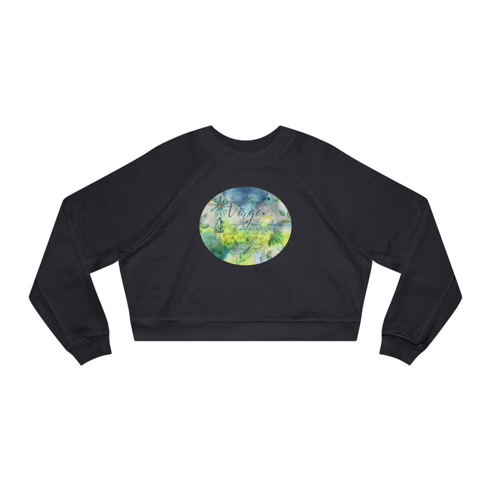 Virgo Women's Cropped Fleece Pullover