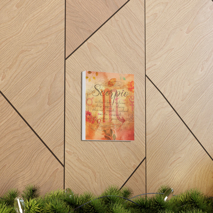 Scorpio Canvas Gallery Wraps