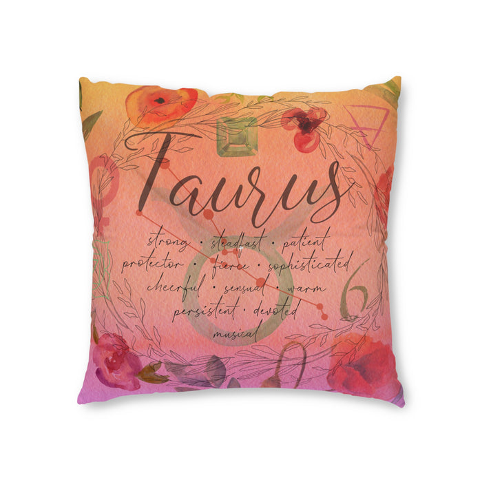 Taurus Tufted Floor Pillow, Square