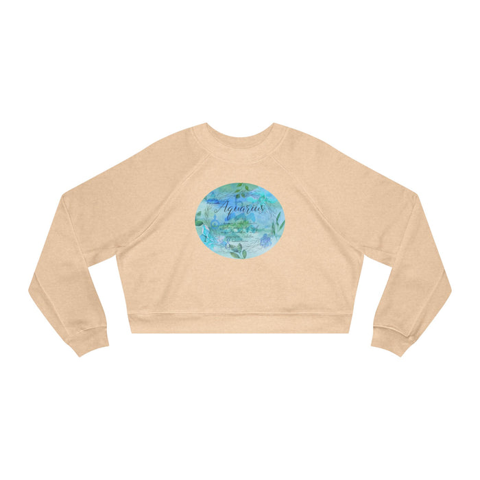 Aquarius Women's Cropped Fleece Pullover