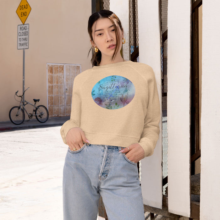 Sagittarius Women's Cropped Fleece Pullover