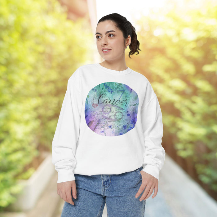 Cancer Unisex Garment-Dyed Sweatshirt