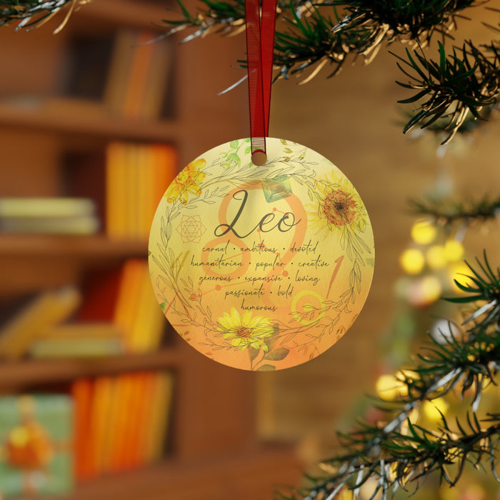 Leo Metal Ornaments