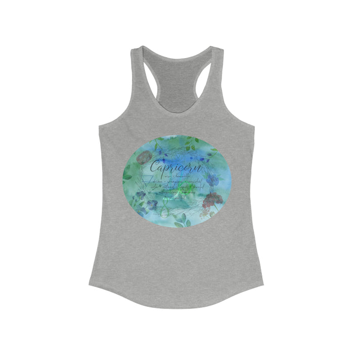 Capricorn Women's Ideal Racerback Tank