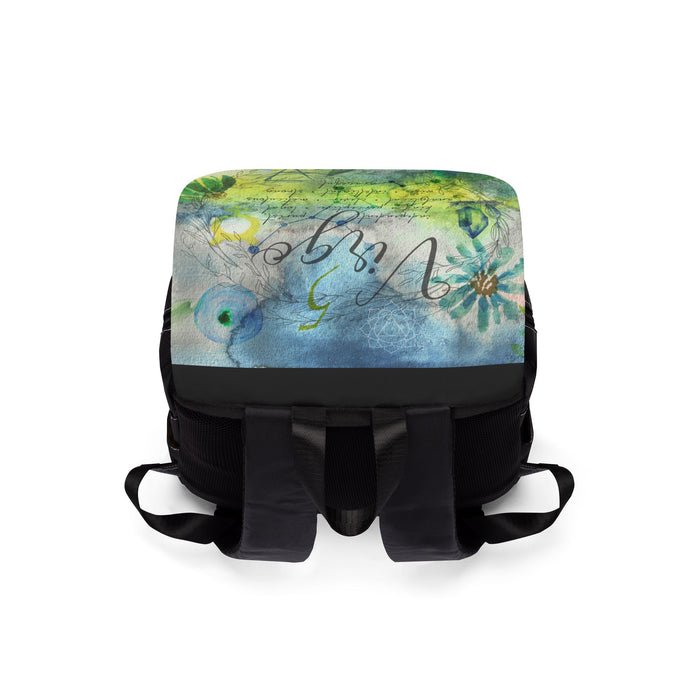 Virgo Unisex Casual Shoulder Backpack