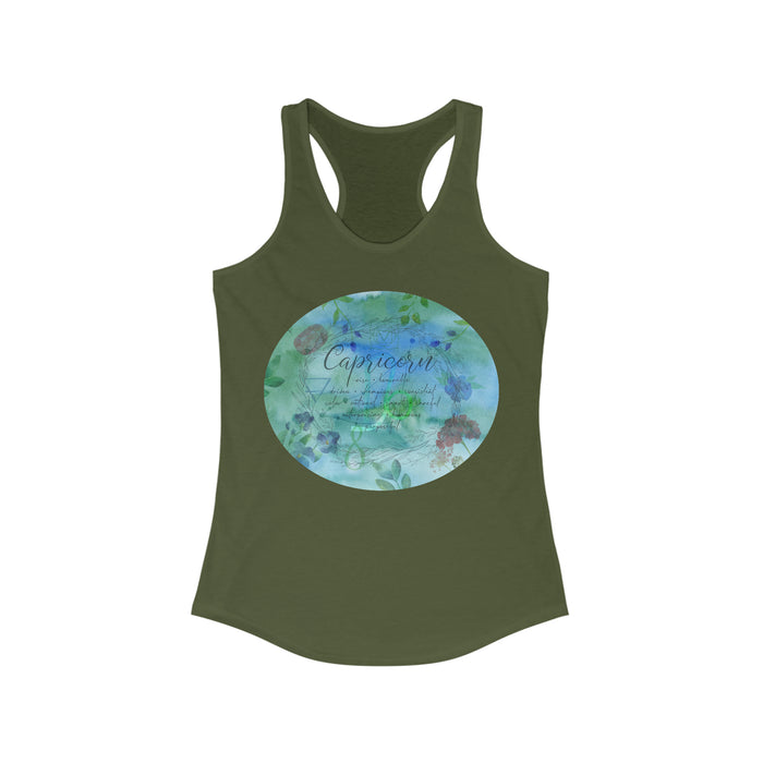 Capricorn Women's Ideal Racerback Tank