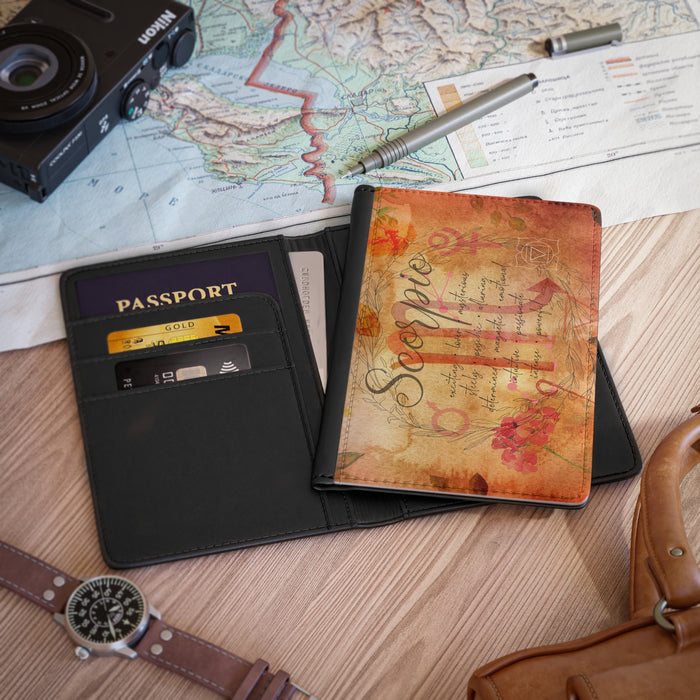 Scorpio Passport Cover