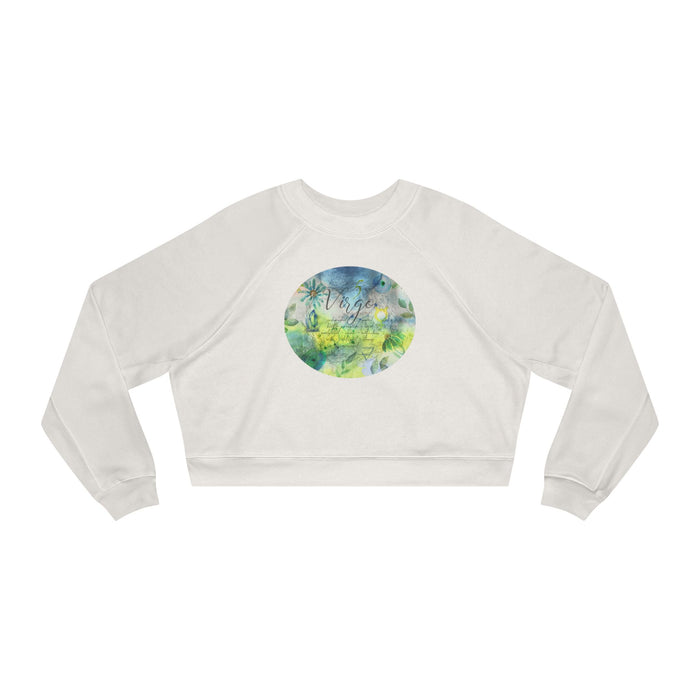 Virgo Women's Cropped Fleece Pullover