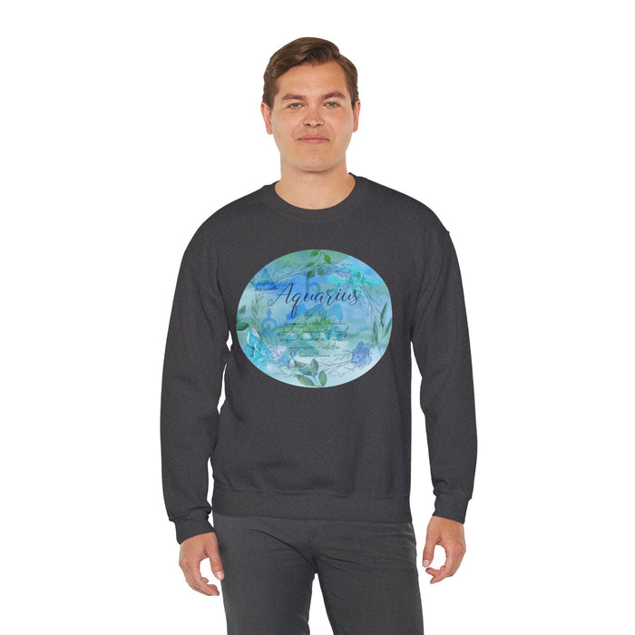 Aquarius Unisex Heavy Blend™ Crewneck Sweatshirt