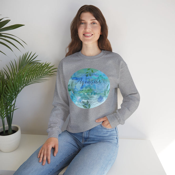Aquarius Unisex Heavy Blend™ Crewneck Sweatshirt