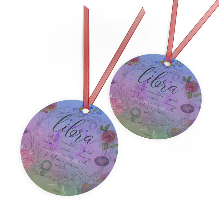 Libra Metal Ornaments