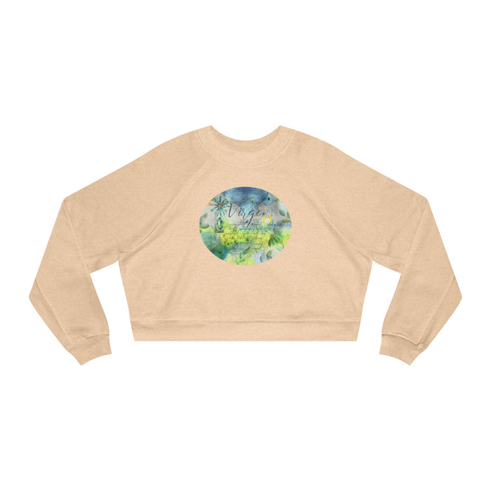Virgo Women's Cropped Fleece Pullover