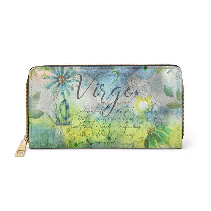 Virgo Zipper Wallet