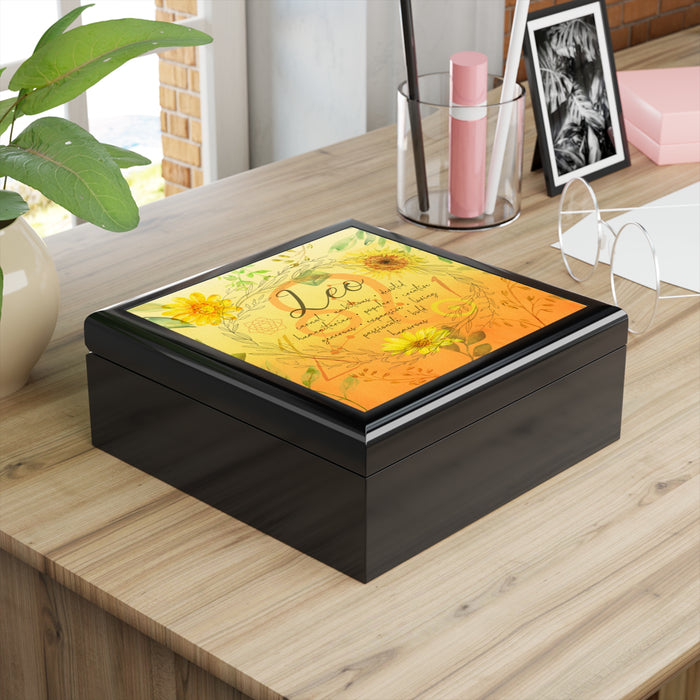 Leo Jewelry Box