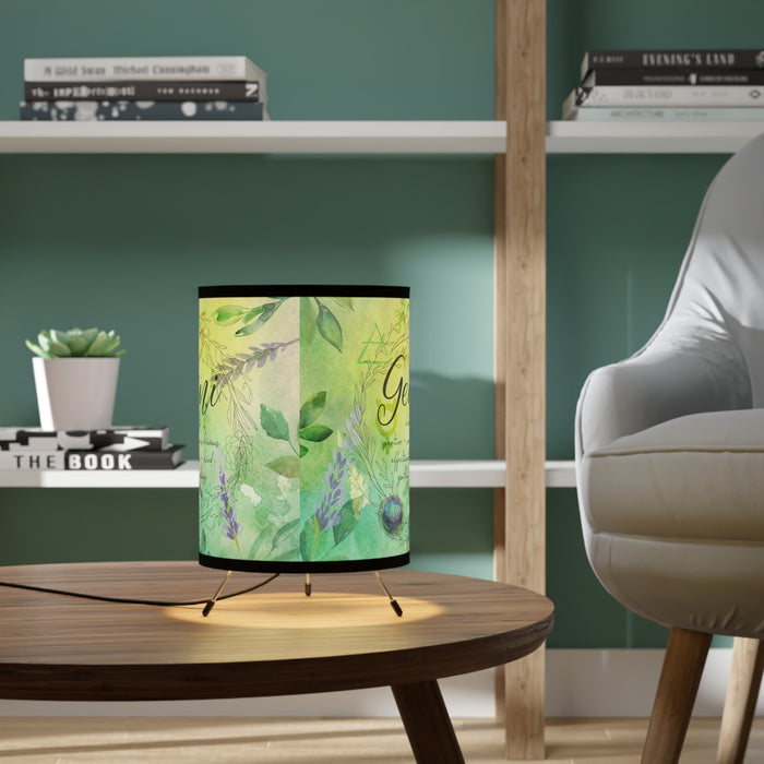 Gemini Tripod Lamp with High-Res Printed Shade, US\CA plug