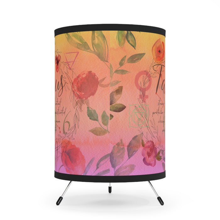 Taurus Tripod Lamp with High-Res Printed Shade, US\CA plug