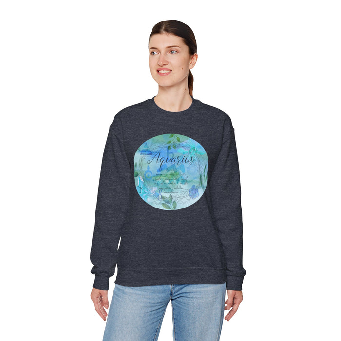 Aquarius Unisex Heavy Blend™ Crewneck Sweatshirt