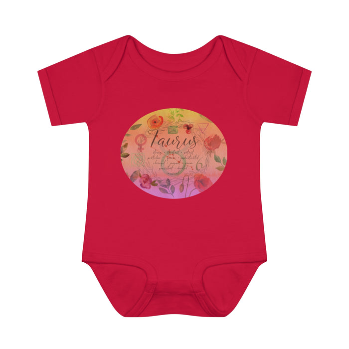 Taurus Infant Baby Rib Bodysuit