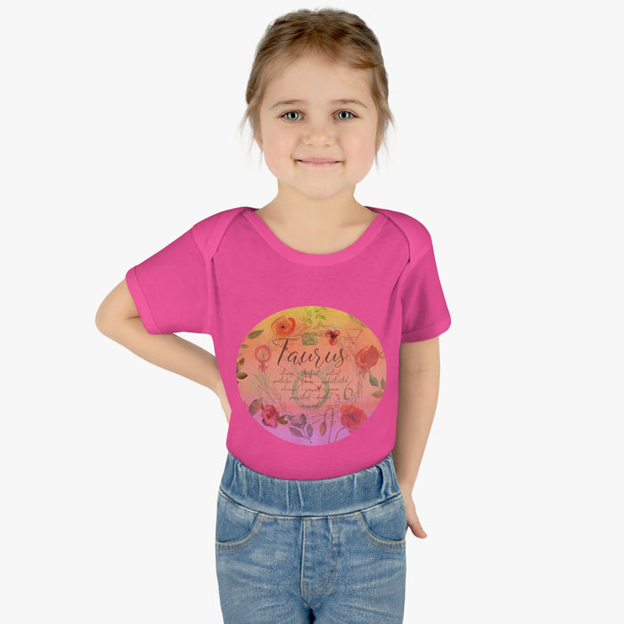 Taurus Infant Baby Rib Bodysuit