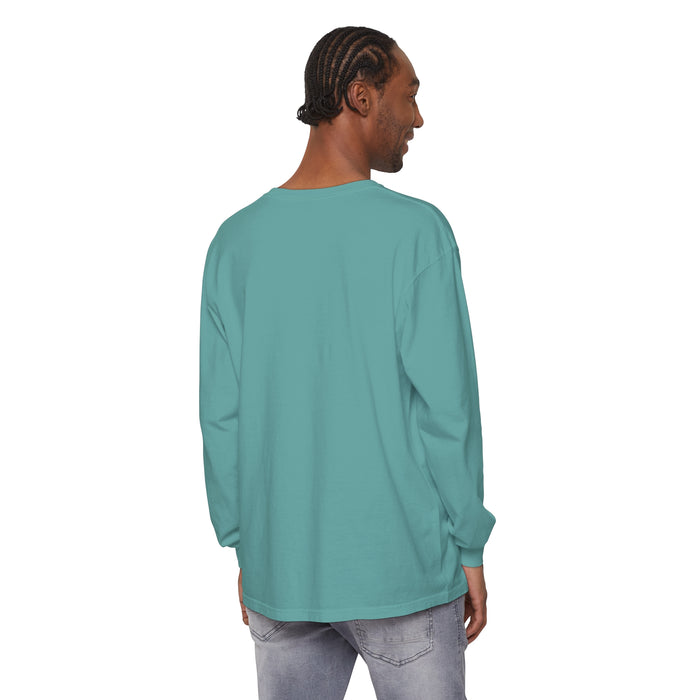 Pisces Unisex Garment-dyed Long Sleeve T-Shirt