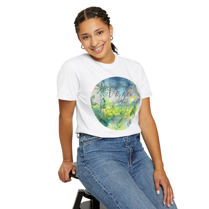 Virgo Unisex Garment-Dyed T-shirt