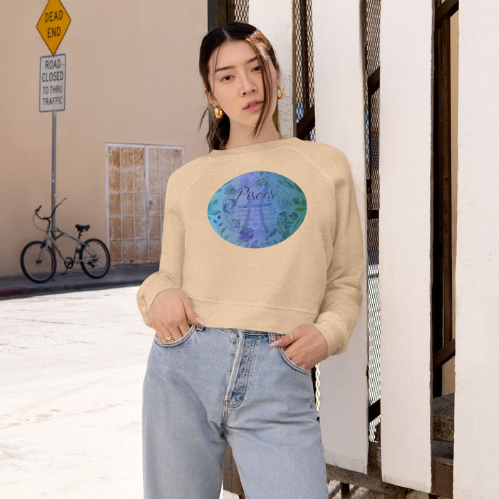 Pisces Women's Cropped Fleece Pullover