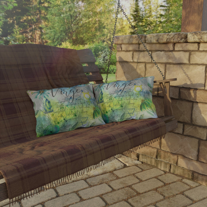 Virgo Outdoor Pillows