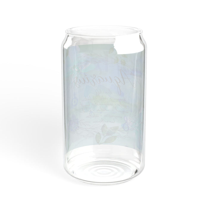 Aquarius Sipper Glass, 16oz
