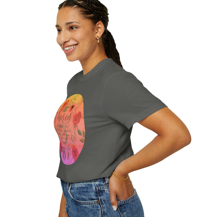Taurus Unisex Garment-Dyed T-shirt