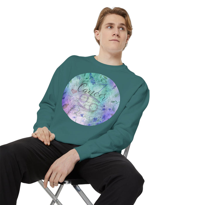 Cancer Unisex Garment-Dyed Sweatshirt