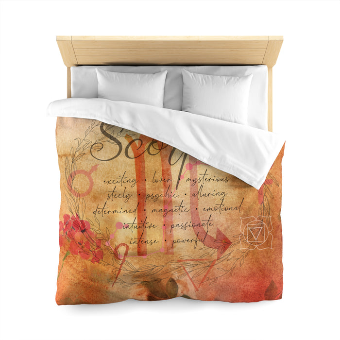 Scorpio Microfiber Duvet Cover