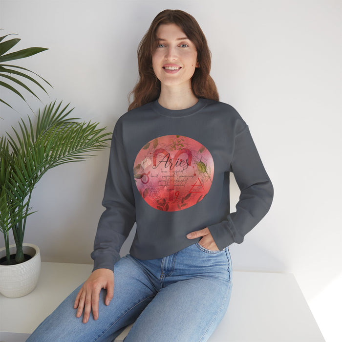Aries Unisex Heavy Blend™ Crewneck Sweatshirt