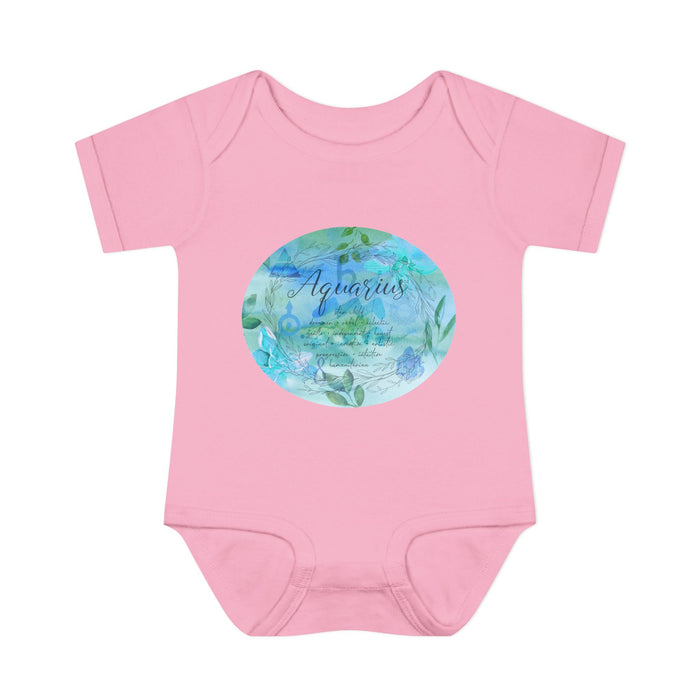 Aquarius Infant Baby Rib Bodysuit