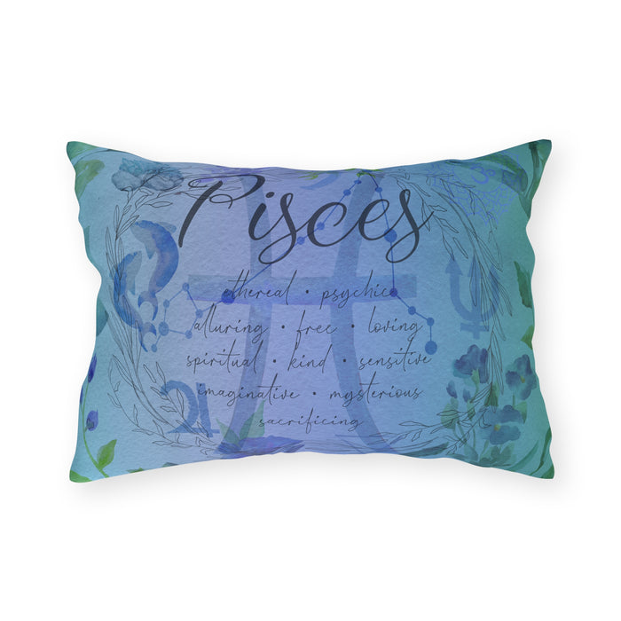 Pisces Outdoor Pillows