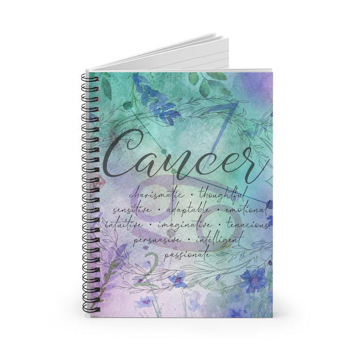 Cancer Spiral Notebook - Ruled Line