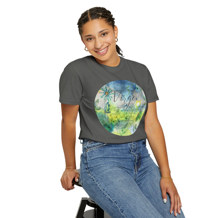 Virgo Unisex Garment-Dyed T-shirt