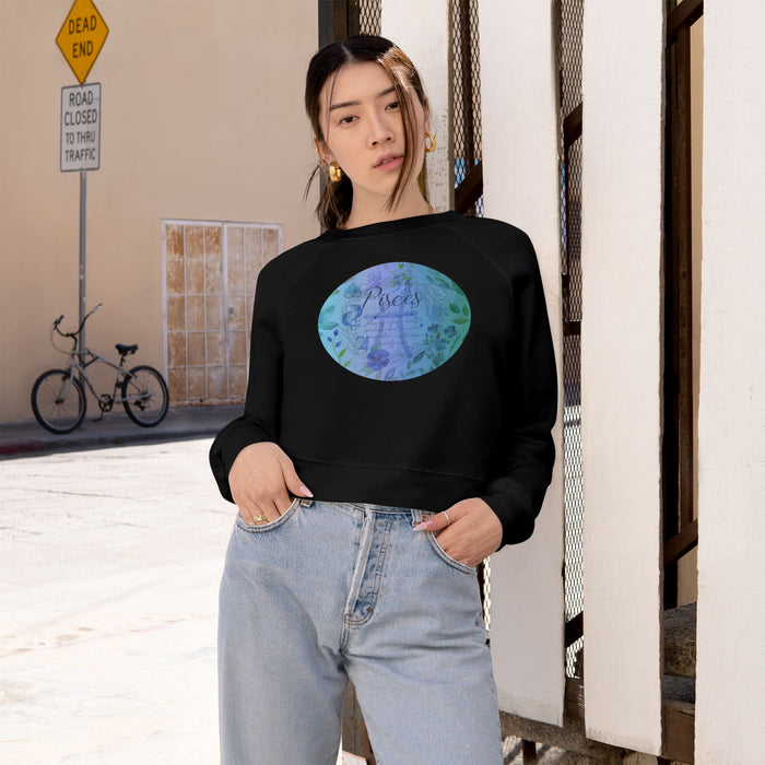 Pisces Women's Cropped Fleece Pullover