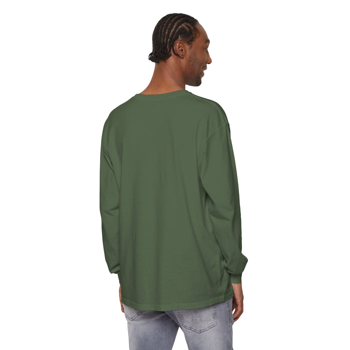 Cancer Unisex Garment-dyed Long Sleeve T-Shirt