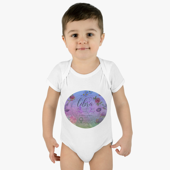 Libra Infant Baby Rib Bodysuit