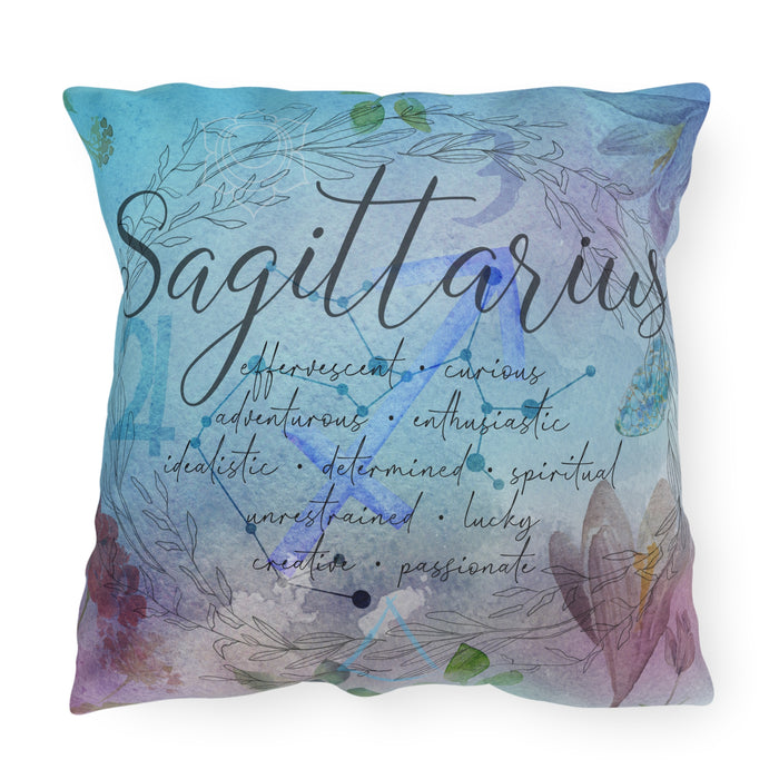 Sagittarius Outdoor Pillows