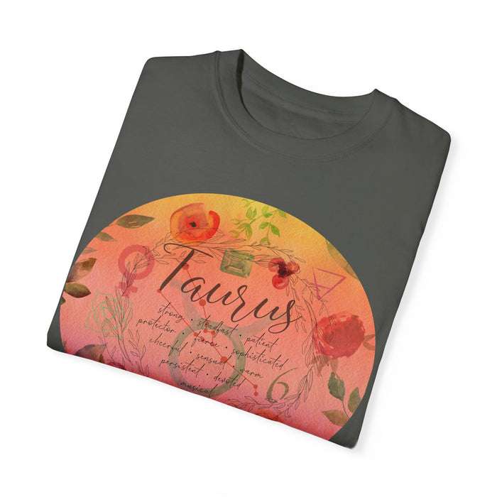 Taurus Unisex Garment-Dyed T-shirt