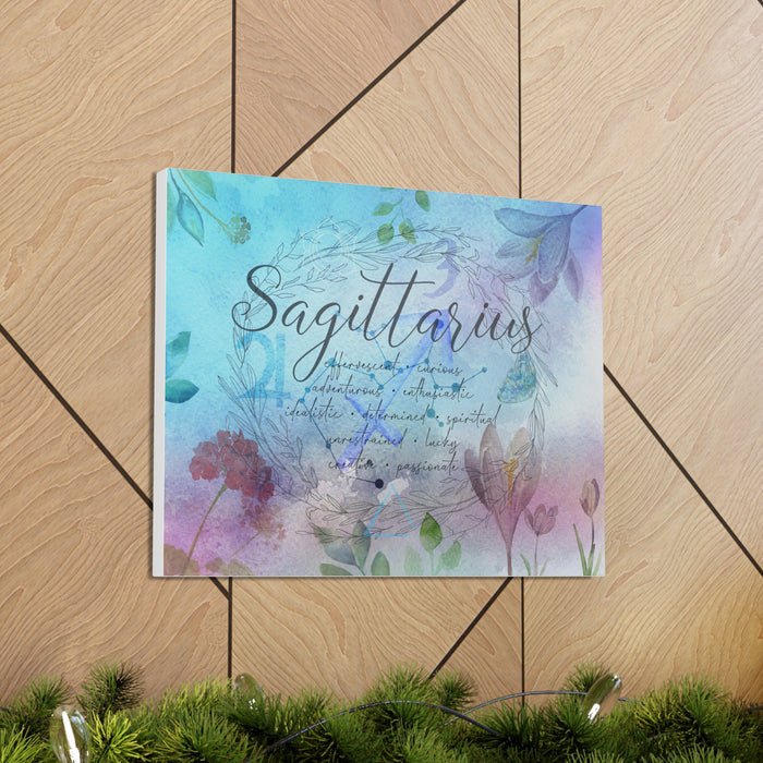 Sagittarius Canvas Gallery Wraps
