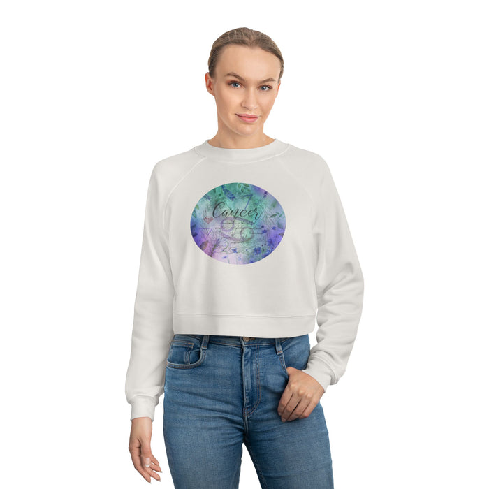 Cancer Women's Cropped Fleece Pullover