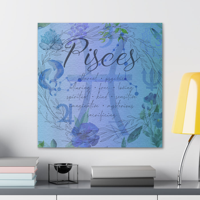 Pisces Canvas Gallery Wraps