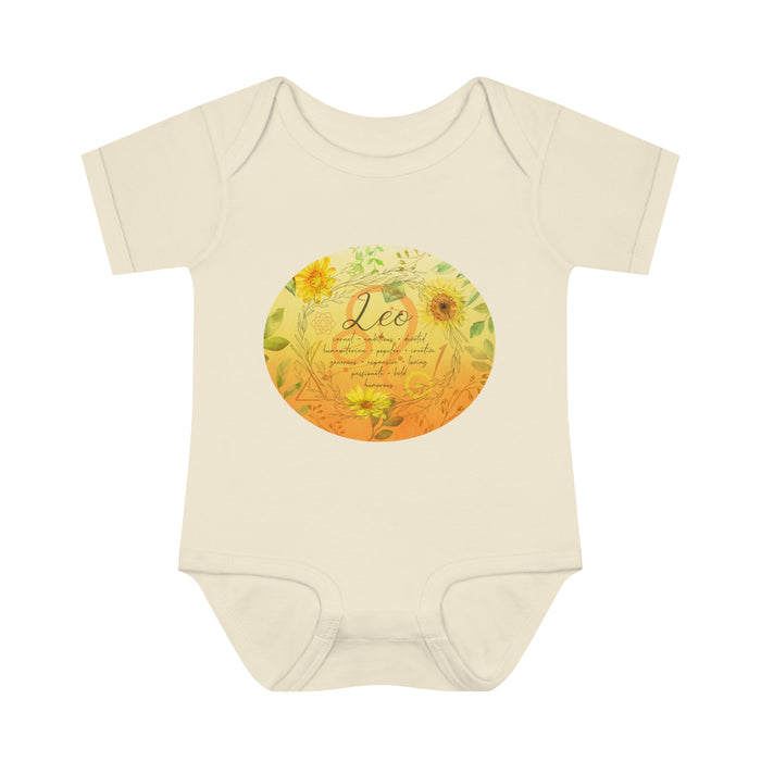 Leo Infant Baby Rib Bodysuit