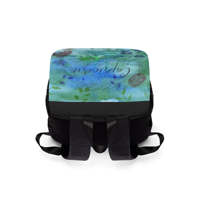 Capricorn Unisex Casual Shoulder Backpack