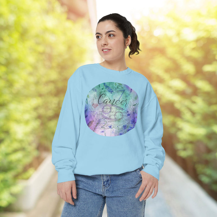 Cancer Unisex Garment-Dyed Sweatshirt
