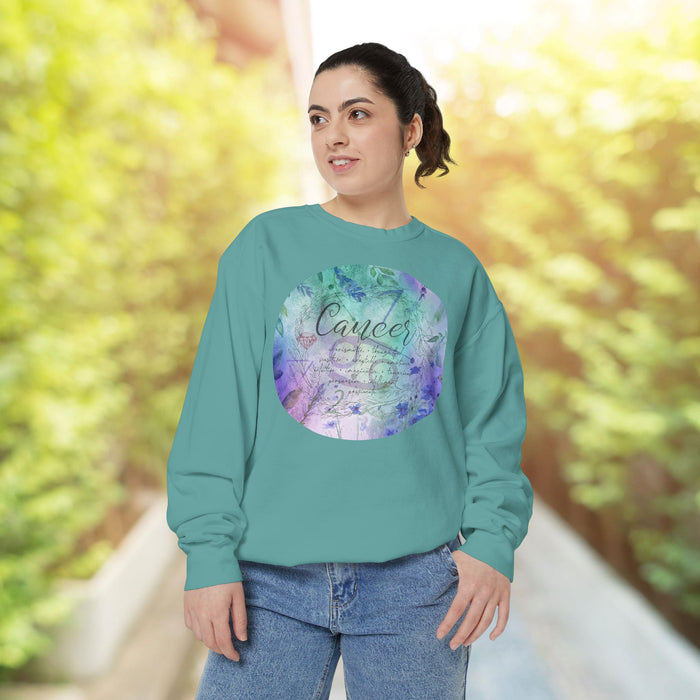 Cancer Unisex Garment-Dyed Sweatshirt
