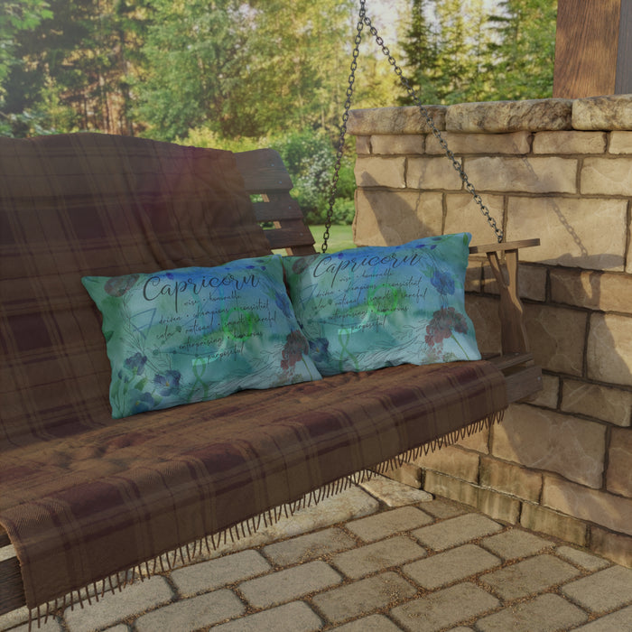 Capricorn Outdoor Pillows